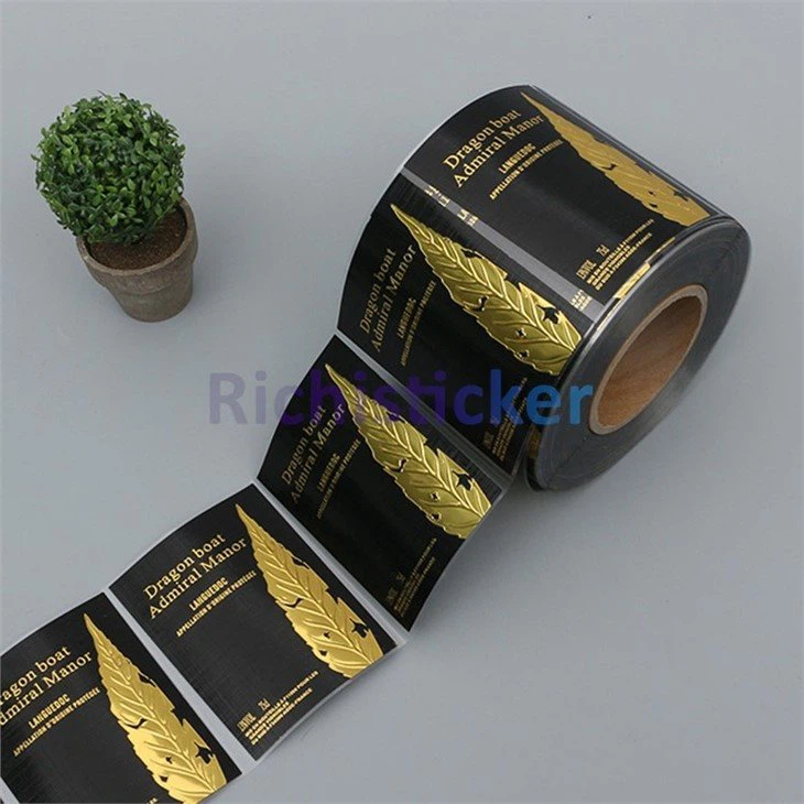 gold foil PET labels (5)