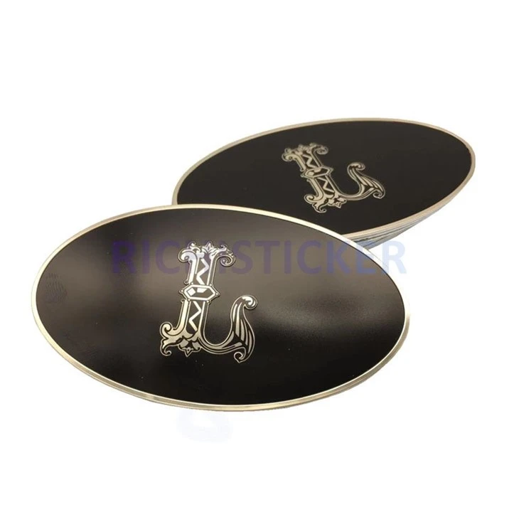 Embossing Aluminium Labels Stickers