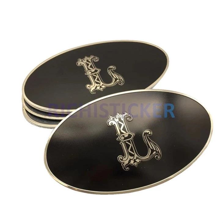 Embossing Aluminium Labels Stickers